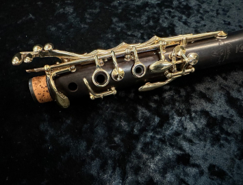 Photo Yamaha YCL CSG Custom Clarinet With Gold Plated Key Work, Serial #02831